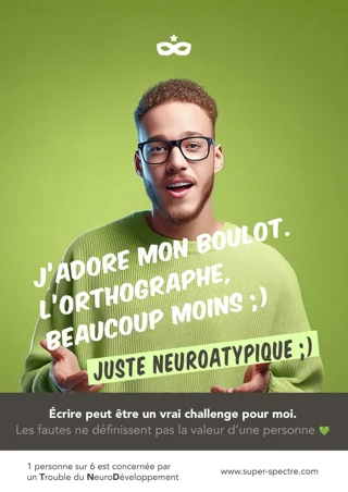 J'adore mon boulot. L'orthographe, beaucoup moins ;)