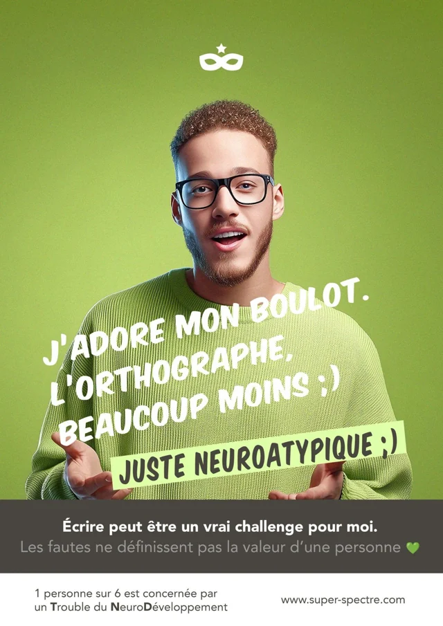 J'adore mon boulot. L'orthographe, beaucoup moins ;)